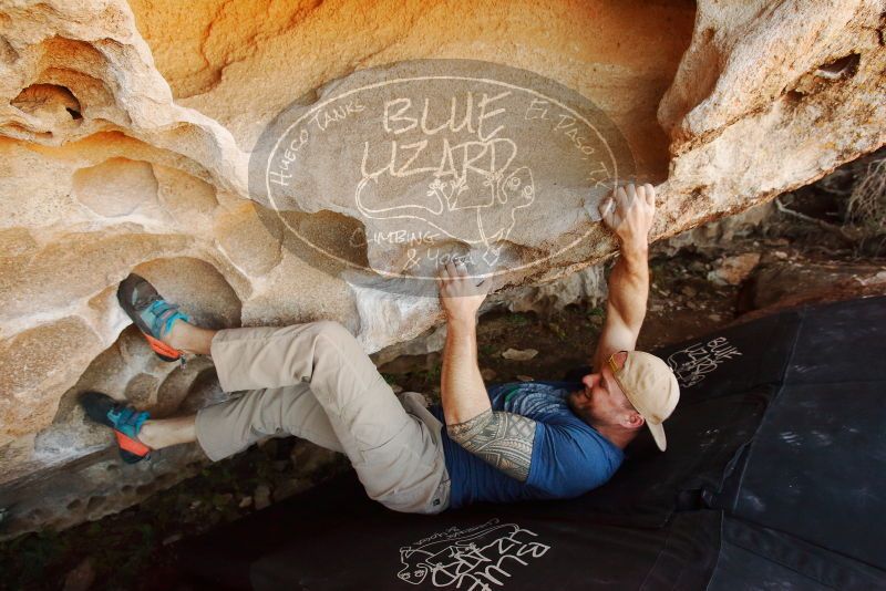 Bouldering in Hueco Tanks on 01/12/2019 with Blue Lizard Climbing and Yoga

Filename: SRM_20190112_1104140.jpg
Aperture: f/5.6
Shutter Speed: 1/200
Body: Canon EOS-1D Mark II
Lens: Canon EF 16-35mm f/2.8 L