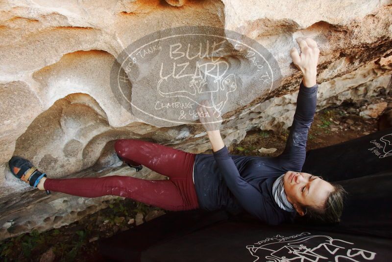 Bouldering in Hueco Tanks on 01/12/2019 with Blue Lizard Climbing and Yoga

Filename: SRM_20190112_1105520.jpg
Aperture: f/4.5
Shutter Speed: 1/200
Body: Canon EOS-1D Mark II
Lens: Canon EF 16-35mm f/2.8 L