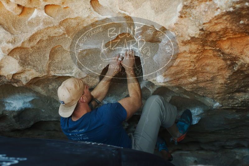 Bouldering in Hueco Tanks on 01/12/2019 with Blue Lizard Climbing and Yoga

Filename: SRM_20190112_1121120.jpg
Aperture: f/2.8
Shutter Speed: 1/250
Body: Canon EOS-1D Mark II
Lens: Canon EF 50mm f/1.8 II