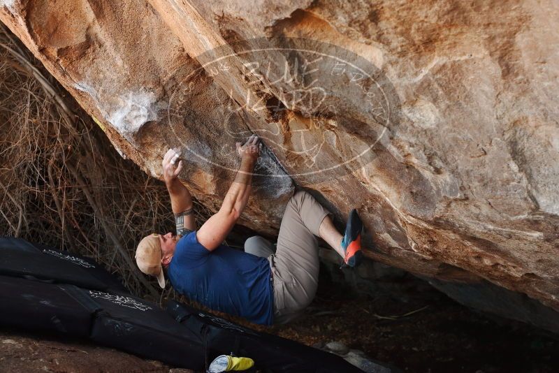 Bouldering in Hueco Tanks on 01/12/2019 with Blue Lizard Climbing and Yoga

Filename: SRM_20190112_1249350.jpg
Aperture: f/4.5
Shutter Speed: 1/250
Body: Canon EOS-1D Mark II
Lens: Canon EF 50mm f/1.8 II