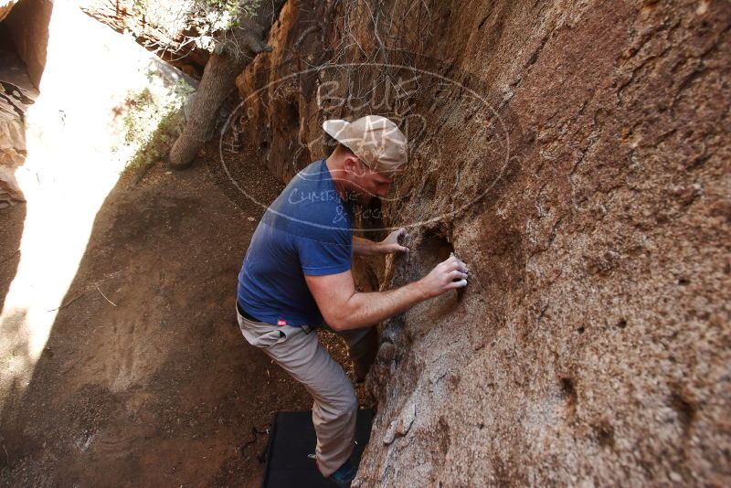 Bouldering in Hueco Tanks on 01/12/2019 with Blue Lizard Climbing and Yoga

Filename: SRM_20190112_1548300.jpg
Aperture: f/4.0
Shutter Speed: 1/250
Body: Canon EOS-1D Mark II
Lens: Canon EF 16-35mm f/2.8 L