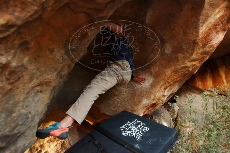 Bouldering in Hueco Tanks on 01/12/2019 with Blue Lizard Climbing and Yoga

Filename: SRM_20190112_1816230.jpg
Aperture: f/2.8
Shutter Speed: 1/80
Body: Canon EOS-1D Mark II
Lens: Canon EF 16-35mm f/2.8 L