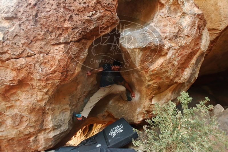 Bouldering in Hueco Tanks on 01/12/2019 with Blue Lizard Climbing and Yoga

Filename: SRM_20190112_1817520.jpg
Aperture: f/2.8
Shutter Speed: 1/80
Body: Canon EOS-1D Mark II
Lens: Canon EF 16-35mm f/2.8 L