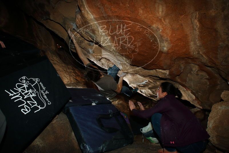 Bouldering in Hueco Tanks on 01/14/2019 with Blue Lizard Climbing and Yoga

Filename: SRM_20190114_1317280.jpg
Aperture: f/8.0
Shutter Speed: 1/250
Body: Canon EOS-1D Mark II
Lens: Canon EF 16-35mm f/2.8 L