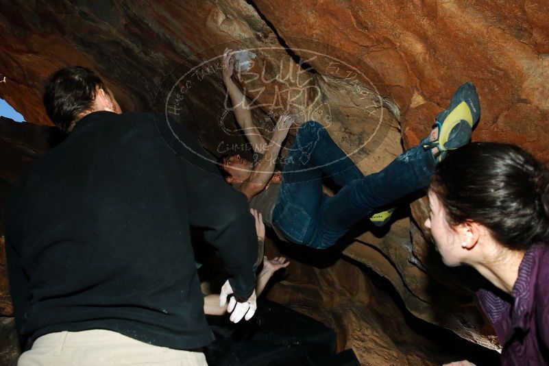 Bouldering in Hueco Tanks on 01/14/2019 with Blue Lizard Climbing and Yoga

Filename: SRM_20190114_1317520.jpg
Aperture: f/8.0
Shutter Speed: 1/250
Body: Canon EOS-1D Mark II
Lens: Canon EF 16-35mm f/2.8 L