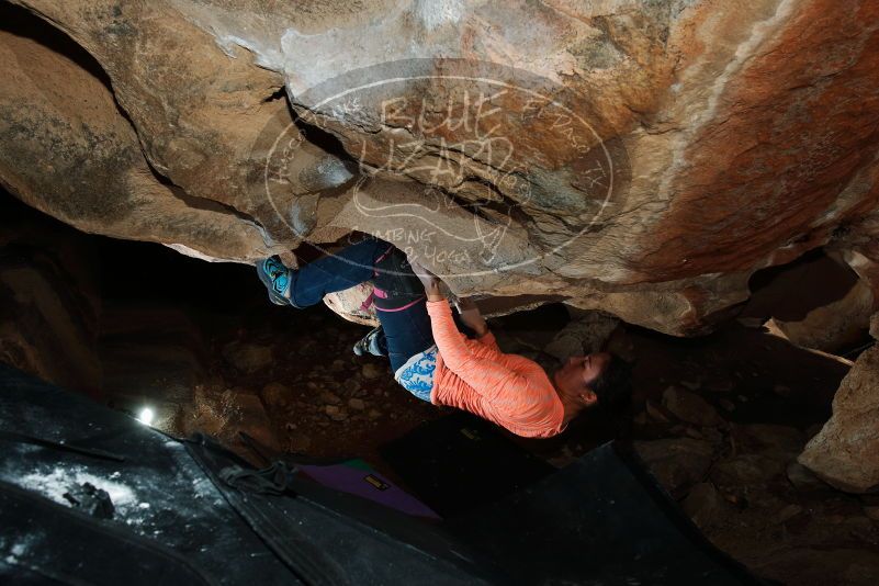 Bouldering in Hueco Tanks on 01/14/2019 with Blue Lizard Climbing and Yoga

Filename: SRM_20190114_1405480.jpg
Aperture: f/8.0
Shutter Speed: 1/250
Body: Canon EOS-1D Mark II
Lens: Canon EF 16-35mm f/2.8 L