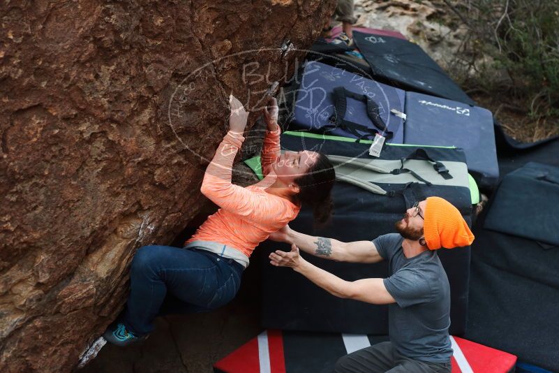 Bouldering in Hueco Tanks on 01/14/2019 with Blue Lizard Climbing and Yoga

Filename: SRM_20190114_1710160.jpg
Aperture: f/4.0
Shutter Speed: 1/250
Body: Canon EOS-1D Mark II
Lens: Canon EF 50mm f/1.8 II