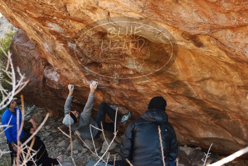 Bouldering in Hueco Tanks on 01/14/2019 with Blue Lizard Climbing and Yoga

Filename: SRM_20190114_1101020.jpg
Aperture: f/4.5
Shutter Speed: 1/250
Body: Canon EOS-1D Mark II
Lens: Canon EF 50mm f/1.8 II