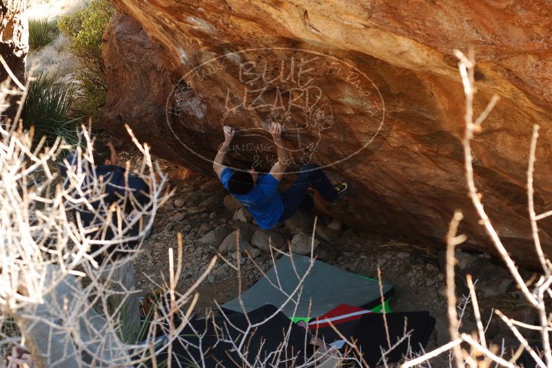 Bouldering in Hueco Tanks on 01/14/2019 with Blue Lizard Climbing and Yoga

Filename: SRM_20190114_1119560.jpg
Aperture: f/4.0
Shutter Speed: 1/250
Body: Canon EOS-1D Mark II
Lens: Canon EF 50mm f/1.8 II