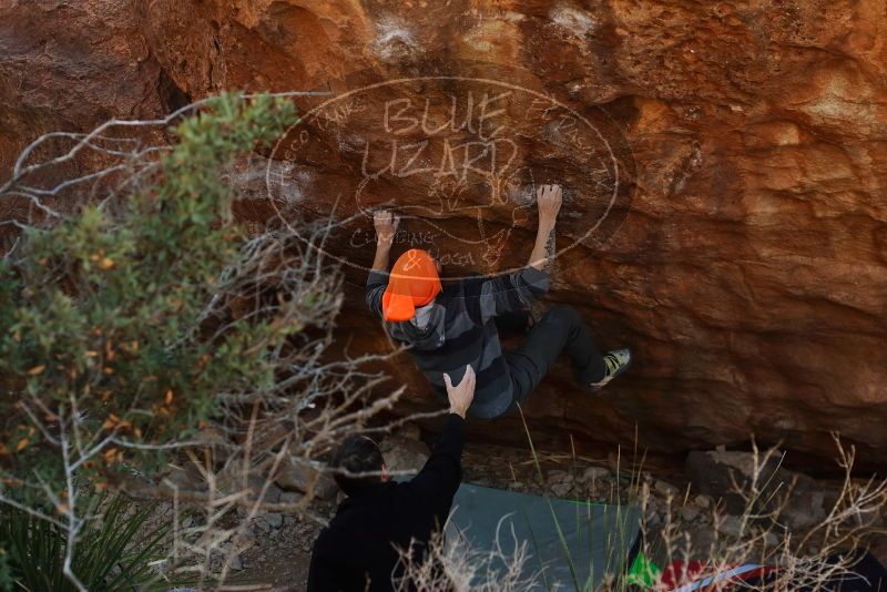 Bouldering in Hueco Tanks on 01/14/2019 with Blue Lizard Climbing and Yoga

Filename: SRM_20190114_1125450.jpg
Aperture: f/4.0
Shutter Speed: 1/250
Body: Canon EOS-1D Mark II
Lens: Canon EF 50mm f/1.8 II