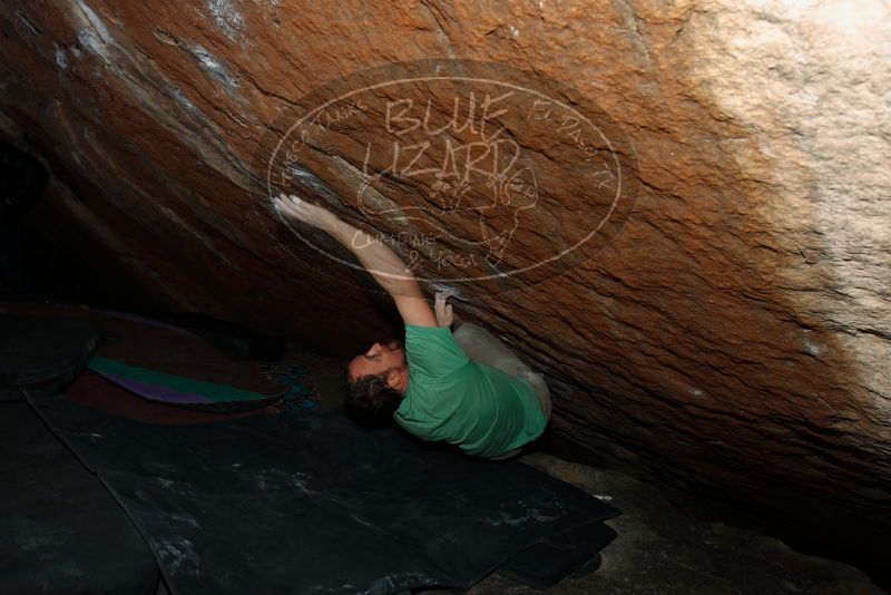 Bouldering in Hueco Tanks on 01/14/2019 with Blue Lizard Climbing and Yoga

Filename: SRM_20190114_1605540.jpg
Aperture: f/5.6
Shutter Speed: 1/250
Body: Canon EOS-1D Mark II
Lens: Canon EF 16-35mm f/2.8 L