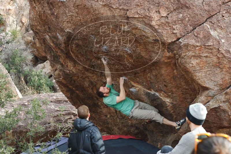 Bouldering in Hueco Tanks on 01/14/2019 with Blue Lizard Climbing and Yoga

Filename: SRM_20190114_1635240.jpg
Aperture: f/4.5
Shutter Speed: 1/320
Body: Canon EOS-1D Mark II
Lens: Canon EF 50mm f/1.8 II