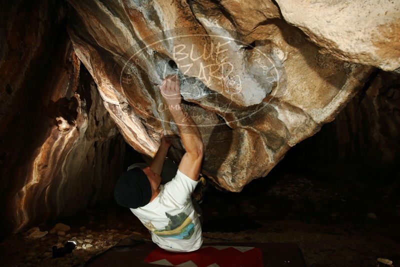 Bouldering in Hueco Tanks on 01/18/2019 with Blue Lizard Climbing and Yoga

Filename: SRM_20190118_1432400.jpg
Aperture: f/8.0
Shutter Speed: 1/250
Body: Canon EOS-1D Mark II
Lens: Canon EF 16-35mm f/2.8 L