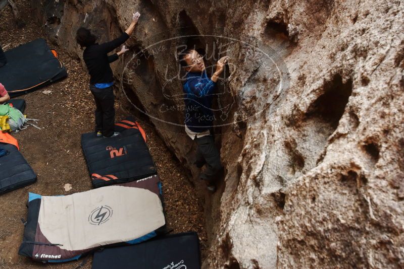 Bouldering in Hueco Tanks on 01/18/2019 with Blue Lizard Climbing and Yoga

Filename: SRM_20190118_1226180.jpg
Aperture: f/8.0
Shutter Speed: 1/100
Body: Canon EOS-1D Mark II
Lens: Canon EF 16-35mm f/2.8 L