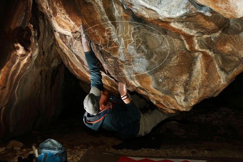 Bouldering in Hueco Tanks on 01/18/2019 with Blue Lizard Climbing and Yoga

Filename: SRM_20190118_1508040.jpg
Aperture: f/8.0
Shutter Speed: 1/250
Body: Canon EOS-1D Mark II
Lens: Canon EF 16-35mm f/2.8 L