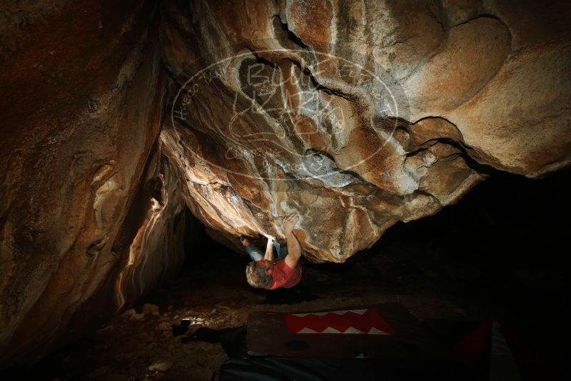 Bouldering in Hueco Tanks on 01/18/2019 with Blue Lizard Climbing and Yoga

Filename: SRM_20190118_1556180.jpg
Aperture: f/8.0
Shutter Speed: 1/250
Body: Canon EOS-1D Mark II
Lens: Canon EF 16-35mm f/2.8 L