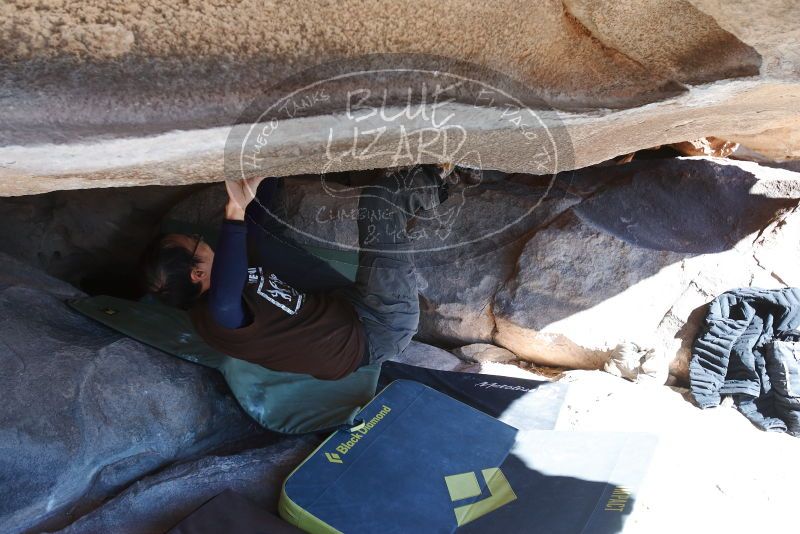 Bouldering in Hueco Tanks on 01/19/2019 with Blue Lizard Climbing and Yoga

Filename: SRM_20190119_1135130.jpg
Aperture: f/5.6
Shutter Speed: 1/250
Body: Canon EOS-1D Mark II
Lens: Canon EF 16-35mm f/2.8 L