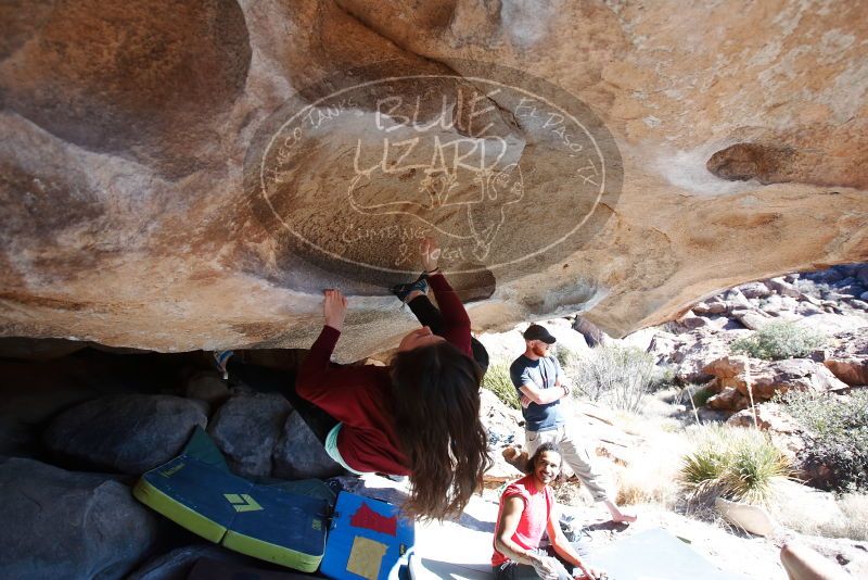 Bouldering in Hueco Tanks on 01/19/2019 with Blue Lizard Climbing and Yoga

Filename: SRM_20190119_1219220.jpg
Aperture: f/3.5
Shutter Speed: 1/1000
Body: Canon EOS-1D Mark II
Lens: Canon EF 16-35mm f/2.8 L