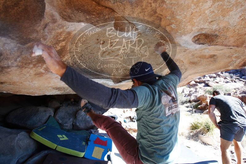 Bouldering in Hueco Tanks on 01/19/2019 with Blue Lizard Climbing and Yoga

Filename: SRM_20190119_1220220.jpg
Aperture: f/3.5
Shutter Speed: 1/1000
Body: Canon EOS-1D Mark II
Lens: Canon EF 16-35mm f/2.8 L