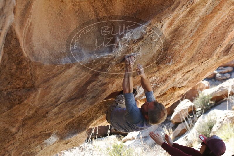 Bouldering in Hueco Tanks on 01/19/2019 with Blue Lizard Climbing and Yoga

Filename: SRM_20190119_1415370.jpg
Aperture: f/3.5
Shutter Speed: 1/500
Body: Canon EOS-1D Mark II
Lens: Canon EF 50mm f/1.8 II