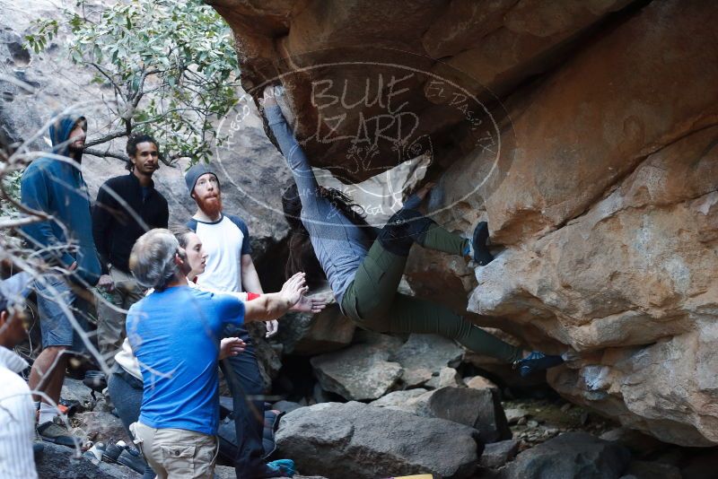 Bouldering in Hueco Tanks on 01/20/2019 with Blue Lizard Climbing and Yoga

Filename: SRM_20190120_1104170.jpg
Aperture: f/3.2
Shutter Speed: 1/250
Body: Canon EOS-1D Mark II
Lens: Canon EF 50mm f/1.8 II