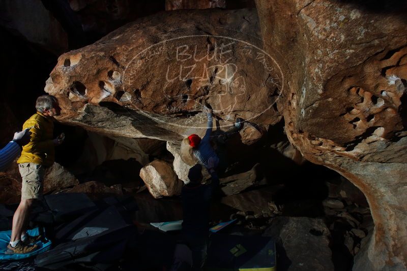 Bouldering in Hueco Tanks on 01/20/2019 with Blue Lizard Climbing and Yoga

Filename: SRM_20190120_1250450.jpg
Aperture: f/5.6
Shutter Speed: 1/250
Body: Canon EOS-1D Mark II
Lens: Canon EF 16-35mm f/2.8 L