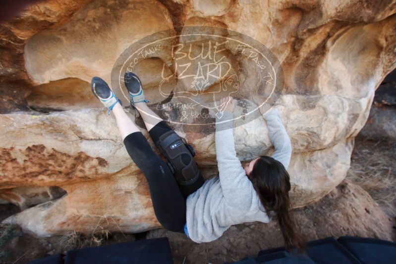 Bouldering in Hueco Tanks on 01/21/2019 with Blue Lizard Climbing and Yoga

Filename: SRM_20190121_1103070.jpg
Aperture: f/5.6
Shutter Speed: 1/250
Body: Canon EOS-1D Mark II
Lens: Canon EF 16-35mm f/2.8 L