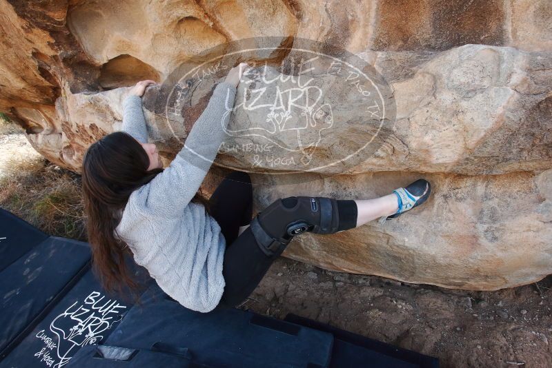 Bouldering in Hueco Tanks on 01/21/2019 with Blue Lizard Climbing and Yoga

Filename: SRM_20190121_1104040.jpg
Aperture: f/6.3
Shutter Speed: 1/250
Body: Canon EOS-1D Mark II
Lens: Canon EF 16-35mm f/2.8 L