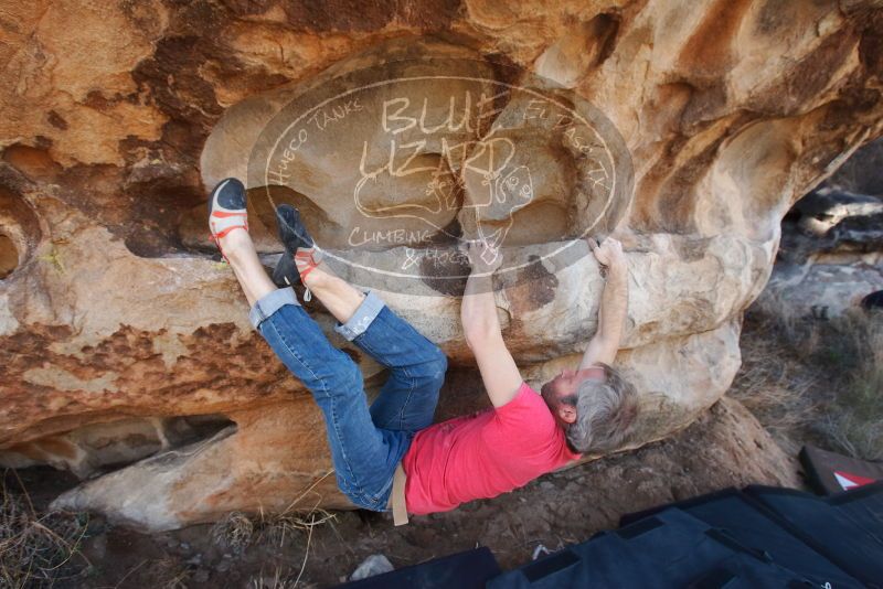 Bouldering in Hueco Tanks on 01/21/2019 with Blue Lizard Climbing and Yoga

Filename: SRM_20190121_1105180.jpg
Aperture: f/6.3
Shutter Speed: 1/250
Body: Canon EOS-1D Mark II
Lens: Canon EF 16-35mm f/2.8 L