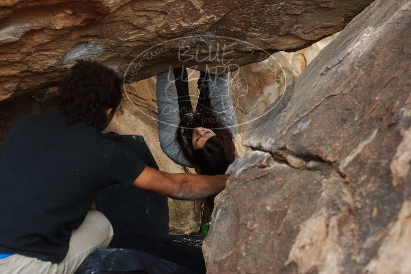 Bouldering in Hueco Tanks on 01/21/2019 with Blue Lizard Climbing and Yoga

Filename: SRM_20190121_1347070.jpg
Aperture: f/4.0
Shutter Speed: 1/250
Body: Canon EOS-1D Mark II
Lens: Canon EF 50mm f/1.8 II