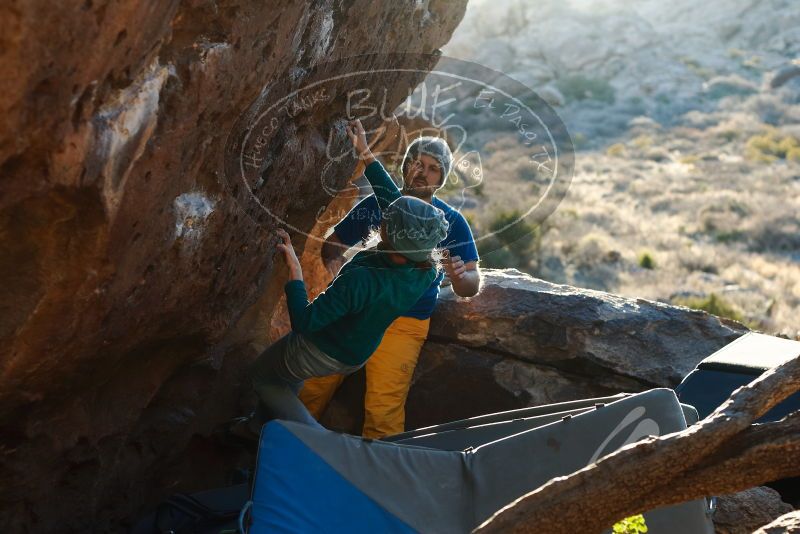 Bouldering in Hueco Tanks on 01/26/2019 with Blue Lizard Climbing and Yoga

Filename: SRM_20190126_1759020.jpg
Aperture: f/3.5
Shutter Speed: 1/250
Body: Canon EOS-1D Mark II
Lens: Canon EF 50mm f/1.8 II