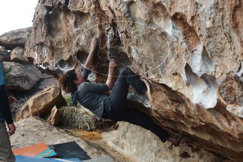 Bouldering in Hueco Tanks on 02/03/2019 with Blue Lizard Climbing and Yoga

Filename: SRM_20190203_1102290.jpg
Aperture: f/4.0
Shutter Speed: 1/800
Body: Canon EOS-1D Mark II
Lens: Canon EF 50mm f/1.8 II