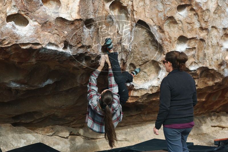 Bouldering in Hueco Tanks on 02/03/2019 with Blue Lizard Climbing and Yoga

Filename: SRM_20190203_1117430.jpg
Aperture: f/4.0
Shutter Speed: 1/400
Body: Canon EOS-1D Mark II
Lens: Canon EF 50mm f/1.8 II