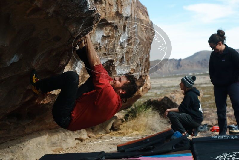 Bouldering in Hueco Tanks on 02/03/2019 with Blue Lizard Climbing and Yoga

Filename: SRM_20190203_1124470.jpg
Aperture: f/4.0
Shutter Speed: 1/640
Body: Canon EOS-1D Mark II
Lens: Canon EF 50mm f/1.8 II