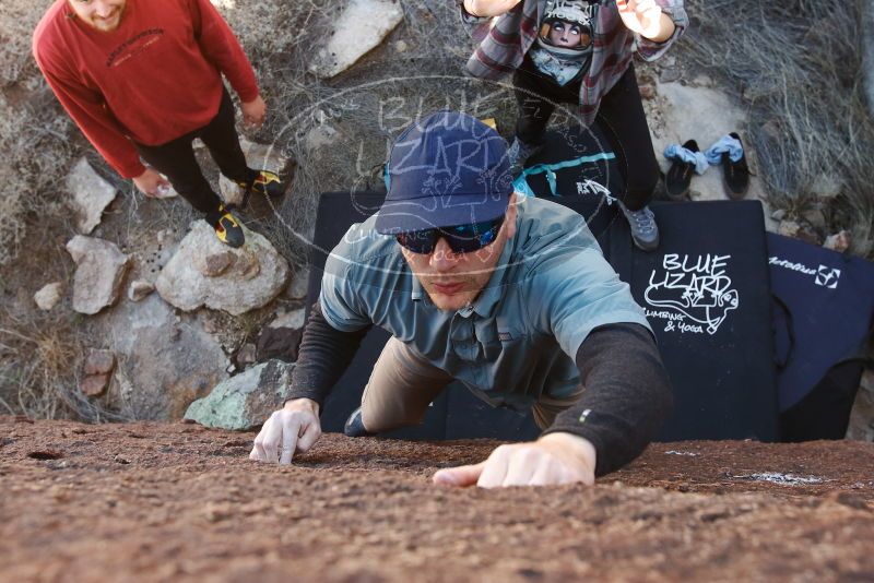 Bouldering in Hueco Tanks on 02/03/2019 with Blue Lizard Climbing and Yoga

Filename: SRM_20190203_1217531.jpg
Aperture: f/5.6
Shutter Speed: 1/200
Body: Canon EOS-1D Mark II
Lens: Canon EF 16-35mm f/2.8 L