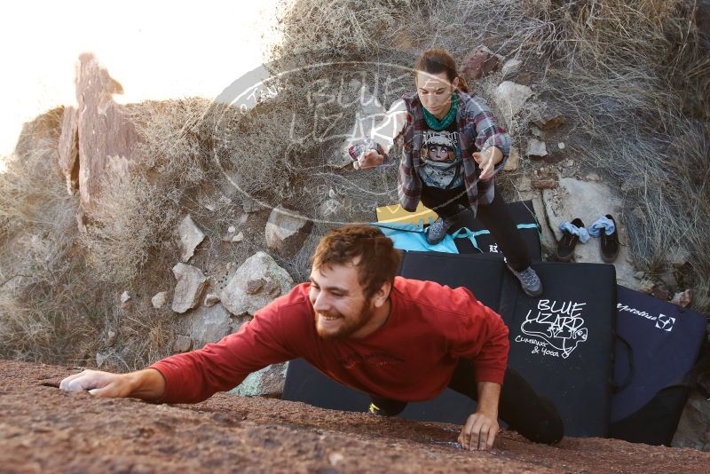 Bouldering in Hueco Tanks on 02/03/2019 with Blue Lizard Climbing and Yoga

Filename: SRM_20190203_1219050.jpg
Aperture: f/5.6
Shutter Speed: 1/200
Body: Canon EOS-1D Mark II
Lens: Canon EF 16-35mm f/2.8 L