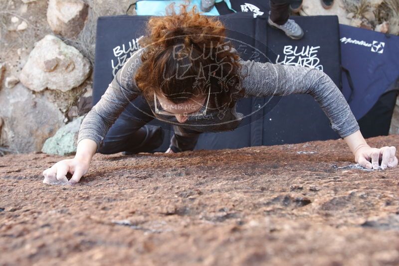 Bouldering in Hueco Tanks on 02/03/2019 with Blue Lizard Climbing and Yoga

Filename: SRM_20190203_1222500.jpg
Aperture: f/5.6
Shutter Speed: 1/125
Body: Canon EOS-1D Mark II
Lens: Canon EF 16-35mm f/2.8 L