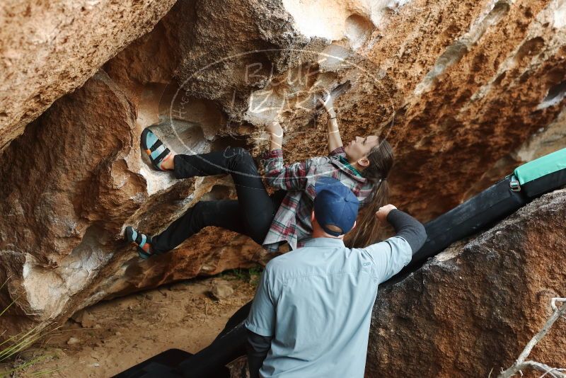 Bouldering in Hueco Tanks on 02/03/2019 with Blue Lizard Climbing and Yoga

Filename: SRM_20190203_1518040.jpg
Aperture: f/4.0
Shutter Speed: 1/320
Body: Canon EOS-1D Mark II
Lens: Canon EF 50mm f/1.8 II