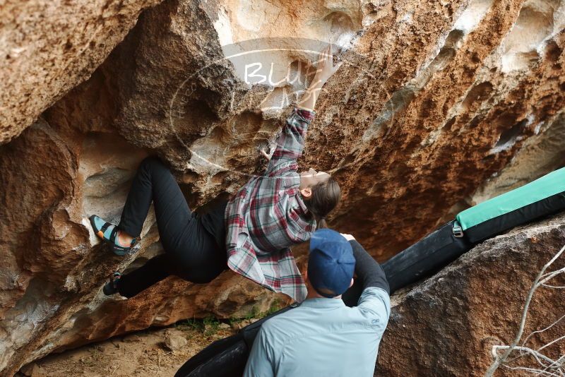 Bouldering in Hueco Tanks on 02/03/2019 with Blue Lizard Climbing and Yoga

Filename: SRM_20190203_1521020.jpg
Aperture: f/4.0
Shutter Speed: 1/500
Body: Canon EOS-1D Mark II
Lens: Canon EF 50mm f/1.8 II