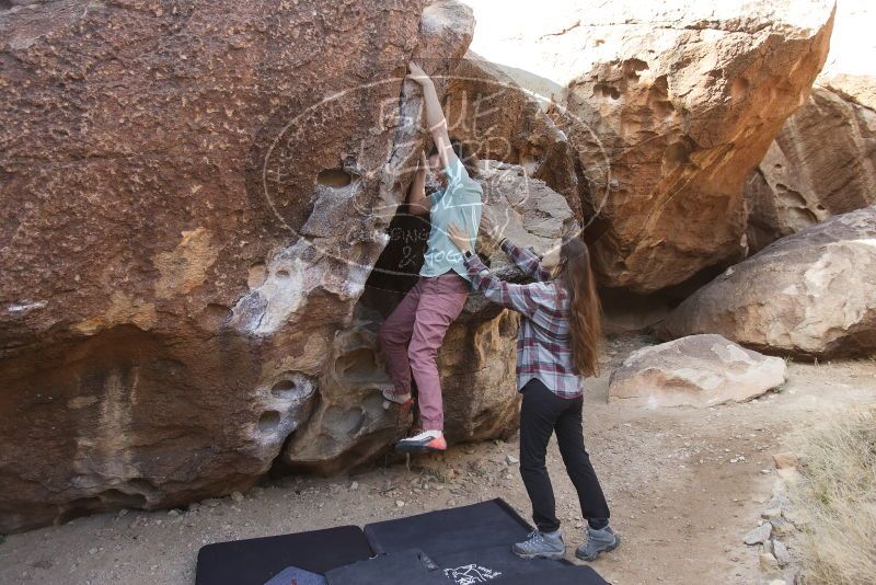 Bouldering in Hueco Tanks on 02/02/2019 with Blue Lizard Climbing and Yoga

Filename: SRM_20190202_1101200.jpg
Aperture: f/4.0
Shutter Speed: 1/320
Body: Canon EOS-1D Mark II
Lens: Canon EF 16-35mm f/2.8 L