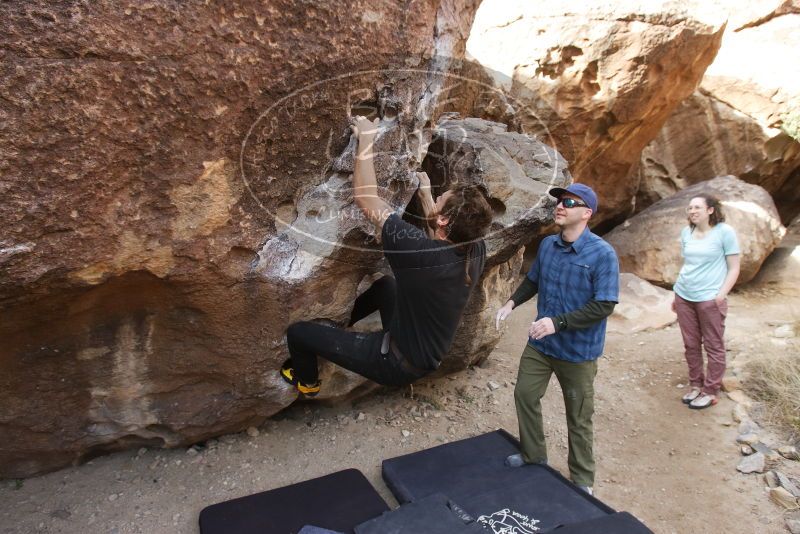 Bouldering in Hueco Tanks on 02/02/2019 with Blue Lizard Climbing and Yoga

Filename: SRM_20190202_1106280.jpg
Aperture: f/5.6
Shutter Speed: 1/250
Body: Canon EOS-1D Mark II
Lens: Canon EF 16-35mm f/2.8 L