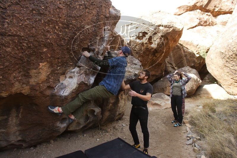 Bouldering in Hueco Tanks on 02/02/2019 with Blue Lizard Climbing and Yoga

Filename: SRM_20190202_1109000.jpg
Aperture: f/5.6
Shutter Speed: 1/500
Body: Canon EOS-1D Mark II
Lens: Canon EF 16-35mm f/2.8 L