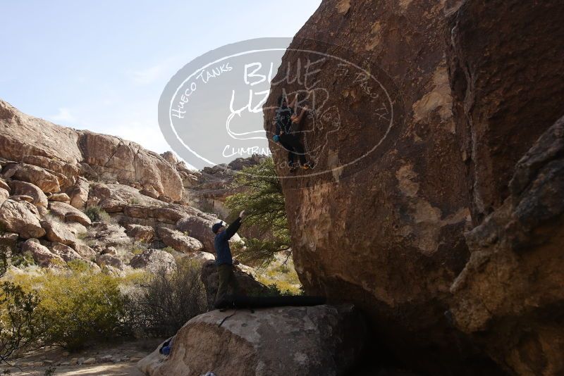 Bouldering in Hueco Tanks on 02/02/2019 with Blue Lizard Climbing and Yoga

Filename: SRM_20190202_1148530.jpg
Aperture: f/5.6
Shutter Speed: 1/400
Body: Canon EOS-1D Mark II
Lens: Canon EF 16-35mm f/2.8 L