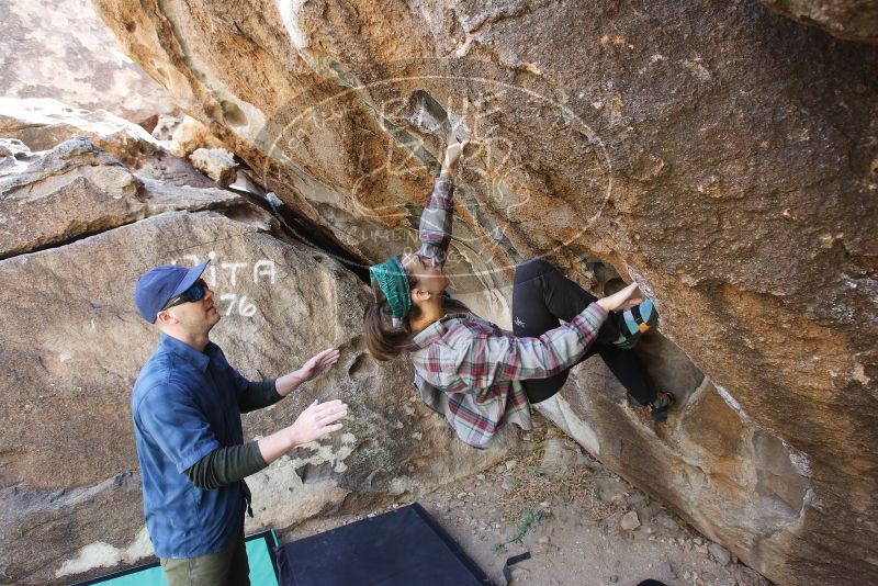 Bouldering in Hueco Tanks on 02/02/2019 with Blue Lizard Climbing and Yoga

Filename: SRM_20190202_1303480.jpg
Aperture: f/5.0
Shutter Speed: 1/200
Body: Canon EOS-1D Mark II
Lens: Canon EF 16-35mm f/2.8 L