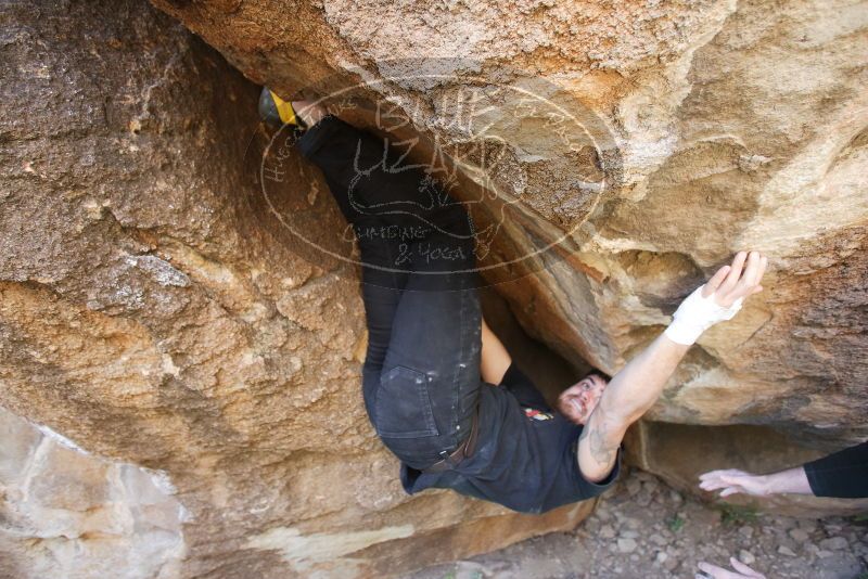 Bouldering in Hueco Tanks on 02/02/2019 with Blue Lizard Climbing and Yoga

Filename: SRM_20190202_1308520.jpg
Aperture: f/3.5
Shutter Speed: 1/200
Body: Canon EOS-1D Mark II
Lens: Canon EF 16-35mm f/2.8 L