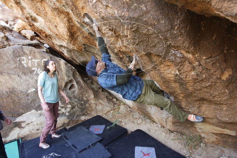 Bouldering in Hueco Tanks on 02/02/2019 with Blue Lizard Climbing and Yoga

Filename: SRM_20190202_1312101.jpg
Aperture: f/4.0
Shutter Speed: 1/200
Body: Canon EOS-1D Mark II
Lens: Canon EF 16-35mm f/2.8 L