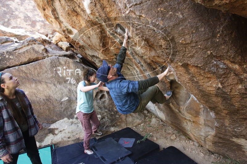 Bouldering in Hueco Tanks on 02/02/2019 with Blue Lizard Climbing and Yoga

Filename: SRM_20190202_1312150.jpg
Aperture: f/5.0
Shutter Speed: 1/200
Body: Canon EOS-1D Mark II
Lens: Canon EF 16-35mm f/2.8 L