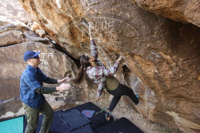 Bouldering in Hueco Tanks on 02/02/2019 with Blue Lizard Climbing and Yoga

Filename: SRM_20190202_1316320.jpg
Aperture: f/4.5
Shutter Speed: 1/200
Body: Canon EOS-1D Mark II
Lens: Canon EF 16-35mm f/2.8 L