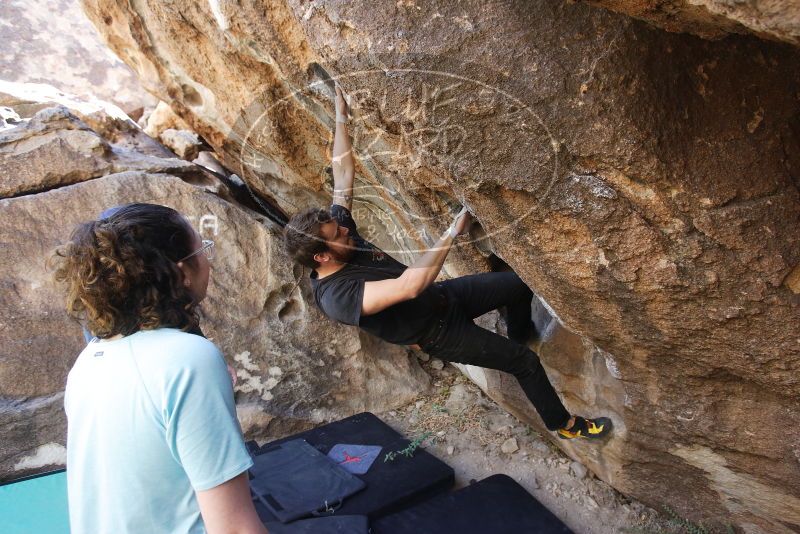 Bouldering in Hueco Tanks on 02/02/2019 with Blue Lizard Climbing and Yoga

Filename: SRM_20190202_1321570.jpg
Aperture: f/4.5
Shutter Speed: 1/200
Body: Canon EOS-1D Mark II
Lens: Canon EF 16-35mm f/2.8 L