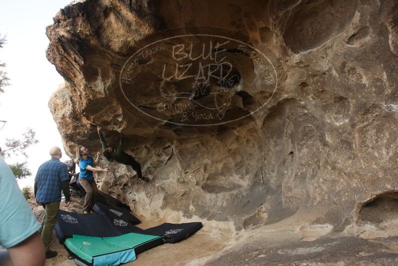 Bouldering in Hueco Tanks on 02/02/2019 with Blue Lizard Climbing and Yoga

Filename: SRM_20190202_1641400.jpg
Aperture: f/5.6
Shutter Speed: 1/200
Body: Canon EOS-1D Mark II
Lens: Canon EF 16-35mm f/2.8 L